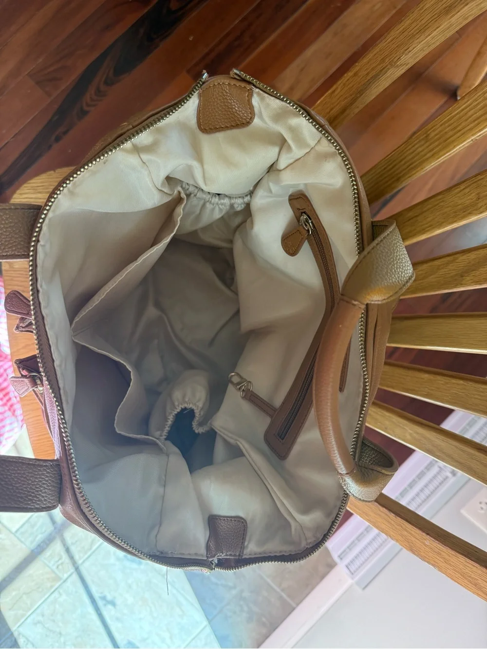 LILY JADE CAROLINE BAG IN VEGAN LEATHER (NEVER USED IN PERFECT CONDITION)
